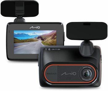 Гибридное устройство (видеорегистратор + радар-детектор) Mio Combo MiVue i127 GPS ГЛОНАСС черный