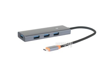 Концентратор USB Baseus OS Flite Series 4-Port Type-C - 4xUSB 3.0 Space Grey B0005280A813-03