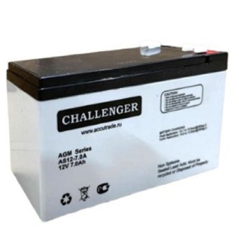 Аккумулятор для ИБП Challenger AS12-7.0 (12B/7ah)