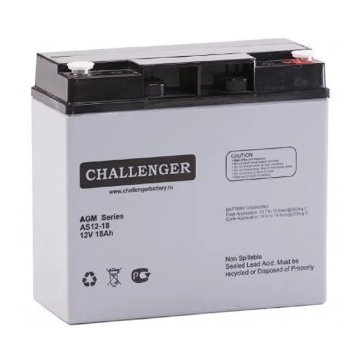 Аккумулятор для ИБП Challenger AS12-18 (12B/18ah)