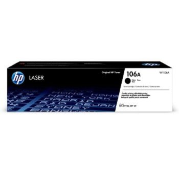 HP W1106A Картридж 106A лазерный черный (1000 стр) {HP LJ 107/135/La}