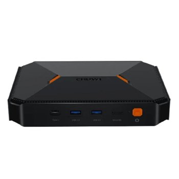 Компьютер Chuwi HeroBox Nettop [CWI527H] Black {Intel N100 (0.8Ghz)/8Gb/256Gb SSD/W11H}
