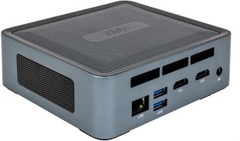 Мини компьютер Hiper Expertbox ED20 i3 1125G4 (2) 8Gb SSD256Gb UHDG noOS GbitEth WiFi BT 65W черный (ED20-I3112R8N2NSG)