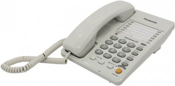 Стационарный телефон Panasonic KX-TS2363RUW <White> (data port)