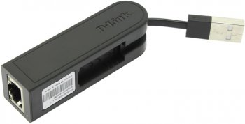 Сетевая карта внешняя D-Link <DUB-E100> USB 2.0 Ethernet Adapter (10/100Mbps)