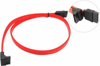 Кабель SerialATA 50см (Г-образный коннектор)