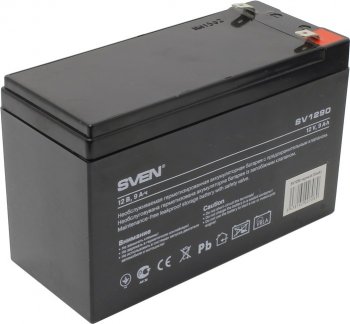 Аккумулятор для ИБП SVEN SV1290 (12V, 9Ah)