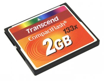 Карта памяти Transcend <TS2GCF133> CompactFlash Card 2Gb 133x