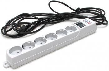 Сетевой фильтр ZIS Pilot-S <5м> (6 розеток) <014>
