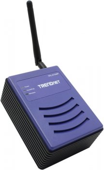 Адаптер Powerline (HomePlug) TRENDnet <TPL-210AP> Wireless Access Point (802.11b/g, 85Mbps)