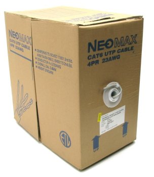 Кабель UTP 4 пары кат.6 <бухта 305м> NeoMax <NM10601>