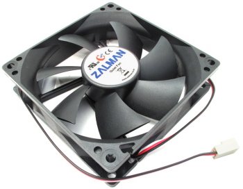 Вентилятор ZALMAN <ZM-F2 Plus> Fan for m/tower (SMART, 92x92x25mm, 20-36дБ, 1500-2800об/мин)