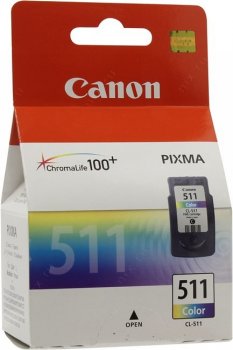 Картридж Canon CL-511 Color для PIXMA MP240/260/480, MX320/330