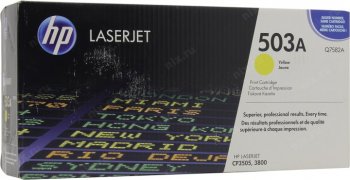 Картридж HP Q7582A (№503A) YELLOW для COLOR LJ 3800 серии