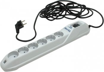 Сетевой фильтр ZIS Pilot-GL-6 <5м> (6 розеток)