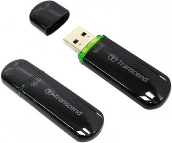 Накопитель USB Transcend <TS16GJF600> JetFlash 600 USB2.0 Flash Drive 16Gb (RTL)