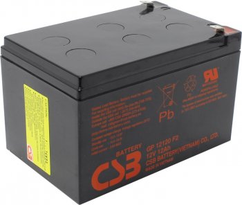 Аккумулятор для ИБП CSB GP-12120 (12V,12Ah)