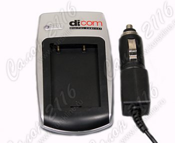 Зарядное устройство для зарядки LI-ion аккумуляторов Dicom Solo-NB-3L for Canon NB-3L