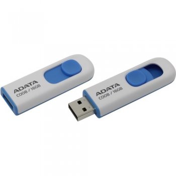 Накопитель USB A-Data Classic C008 <AC008-16G-RWE> USB2.0 Flash Drive 16Gb