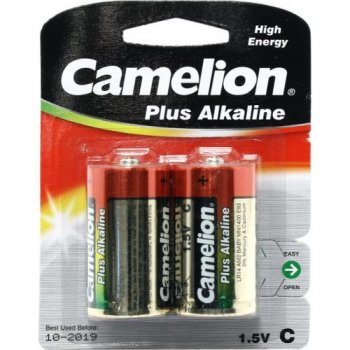 Батарейка Camelion MN1400-2 (LR14) Size "C", 1.5V, щелочной (alkaline) <уп. 2 шт.>