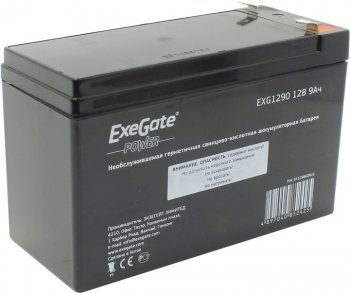 Аккумулятор для ИБП Exegate EG9-12 (12V, 9Ah)