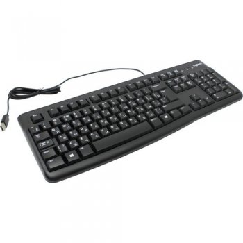 Клавиатура Logitech Keyboard K120 <USB> 105КЛ <920-002522>, OEM