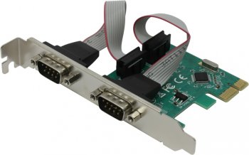 Контроллер Orient XWT-PE2S (RTL) PCI-Ex1, Multi I/O, 2xCOM9M
