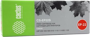 Картридж Cactus CS-EP22(S) для Canon LBP-250/350/800/810/1110/1110(SE)/1120