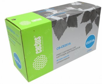 Картридж Cactus CS-CE251A Cyan для hp Color LJ CP3525/CM3530