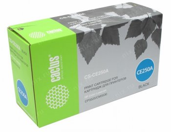 Картридж Cactus CS-CE250A CE250A черный (5000стр.) для HP CLJ CP3525/CM3530