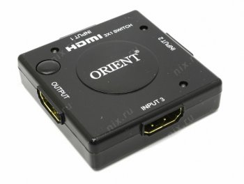 Переключатель видеосигнала Orient <HS0301L> HDMI Switcher (3in -> 1out, 1.3b)
