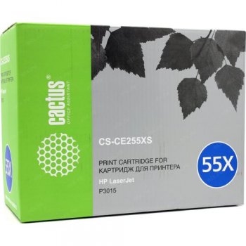 Картридж Cactus CS-CE255X(S) для HP LJ P3015