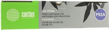 Картридж Cactus CS-P92A для Panasonic KX-MB263/763/773