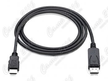 Кабель HDMI to Diplay Port (Male), 2m