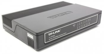 Коммутатор TP-LINK <TL-SF1016D> 16-Port 10/100Mbps Desktop (16UTP 10/100Mbps)