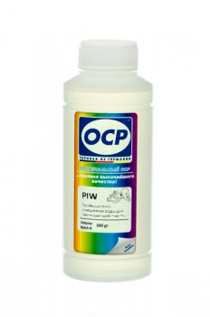 Очищенная вода OCP ОЧИЩЕННАЯ ВОДА PIW для использования после промывочной жидкости OCP RSL, 1 литр