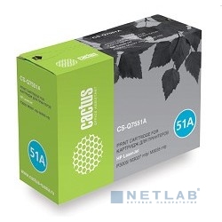 Картридж Cactus CS-Q7551A для hp LJ P3005/M3027mfp/M3035mfp