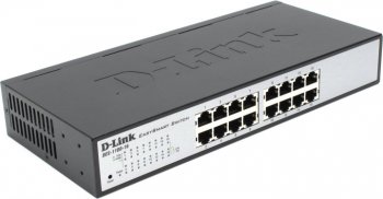 Коммутатор D-Link <DES-1100-16> 16 port (16UTP 10/100Mbps) Layer 2