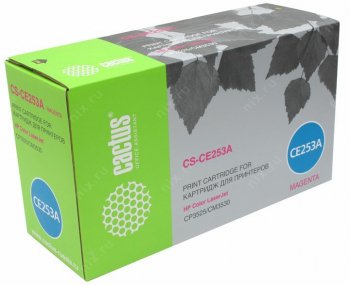 Картридж Cactus CS-CE253A Magenta для hp Color LJ CP3525/CM3530