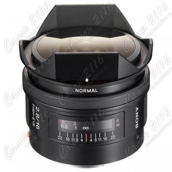 Объектив Sony SAL-16F28 16 mm F/2.8 Fisheye