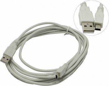 Кабель Telecom USB 2.0 AM-->mini-B 5P (3м)