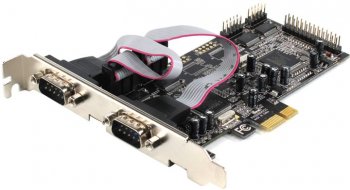 Контроллер STLab I-461 (RTL) PCI-Ex1, Multi I/O, 4xCOM9M + 1xLPT25F