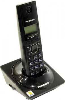 Радиотелефон Panasonic KX-TG1711RUB <Black> (трубка с ЖК диспл., DECT)