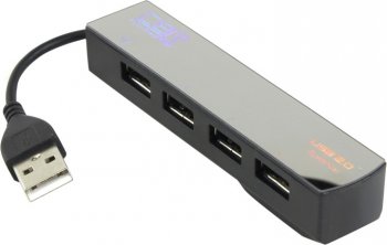 Концентратор USB CBR <CH123> USB2.0 Hub 4 port