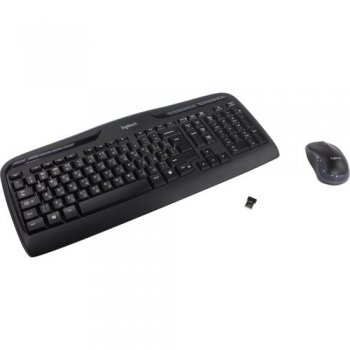 Комплект клавиатура + мышь Logitech Wireless Combo MK330 (Кл-ра, FM,USB+Мышь 3кн,Roll,FM,USB) <920-003995>