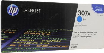 Картридж HP CE741A (№307A) Cyan для Color LaserJet CP5225