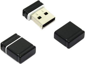 Накопитель USB Qumo Nanodrive <QM16GUD-NANO-B> USB2.0 Flash Drive 16Gb (RTL)