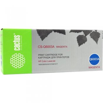 Картридж Cactus CS-Q6003A Magenta для HP LJ 1015MFP/1017MFP/1600/2600N