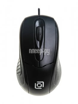 Мышь беспроводная OKLICK Wireless Optical Mouse <305M> <Black> (RTL) USB 3btn+Roll <678907>