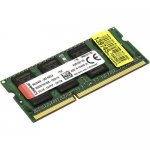 Оперативная память для ноутбуков Kingston &lt;KVR16S11/8&gt; DDR-III SODIMM 8Gb &lt;PC3-12800&gt; (for NoteBook)